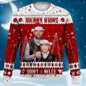 Red Merry Xmas Crewneck Sweater